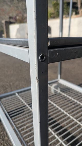 Carro camarera metálico 3 niveles Ikea