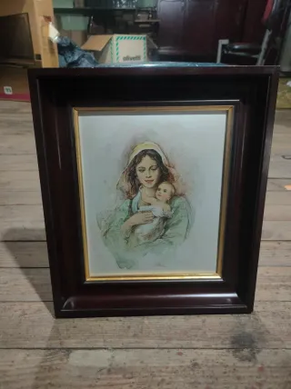 Cuadro Virgen con Niño
