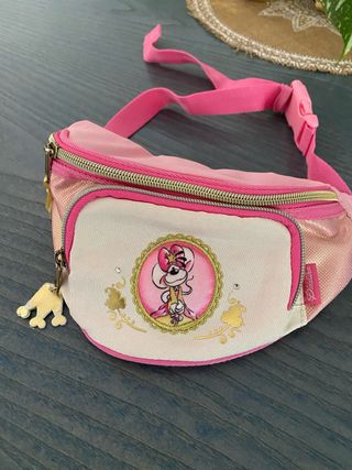 Riñonera Diddl rosa con dibujo de ratón
