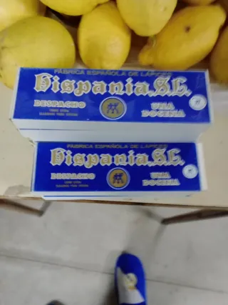 Caja 12 lápices Hispania S.L. (oro 882 y 883) nuev