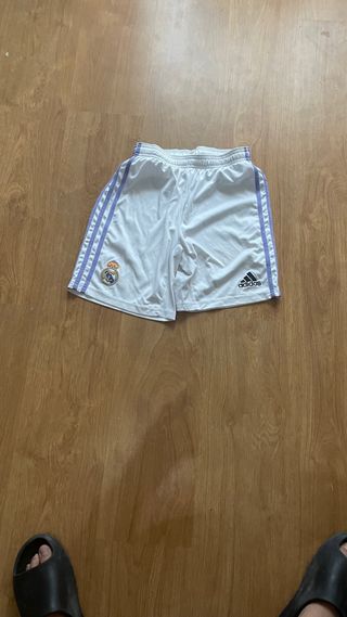 Pantalón corto Real Madrid Adidas Blanco