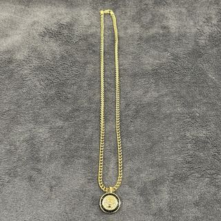 Cadena Franco y Colgante Oro Laminado Hombre