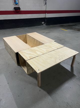 Kit Camper Jumpy Madera