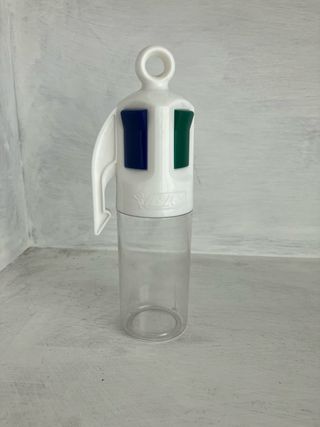 Porta penne BIC trasparente con dettagli colorati