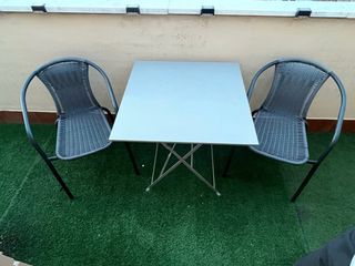 Mesa y 2 Sillas Terraza