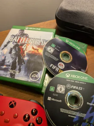 Xbox One S Microsoft Blanca 512Gb Juegos mandos