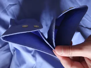 Camisa azul de vestir