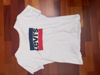 Camiseta Levi's Blanca con Logo