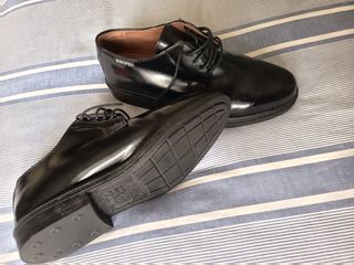 Zapatos de vestir Snipe negros con cordones