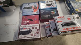 Decodificadores TDT HD DVB-T2 (Akai, Engal, Prixto