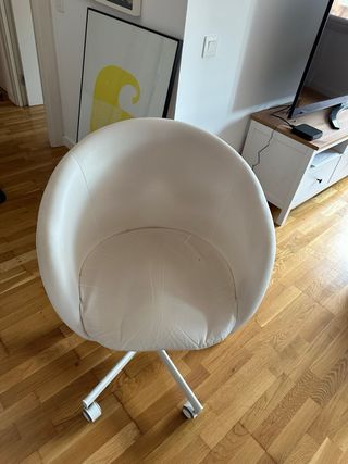 Silla de escritorio SKRUVSTA Ikea blanca