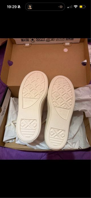 Converse rosas talla 39 nuevas