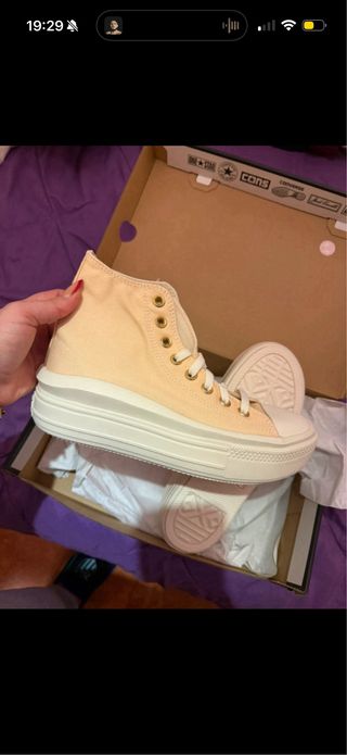 Converse rosas talla 39 nuevas