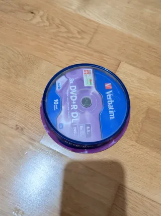 DVD+R DL Verbatim 8X Doble Capa 10 Unidades