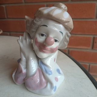 Busto de cerámica payaso