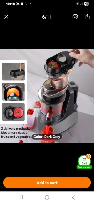 Extractor de Zumo Nuevo En Huesca..