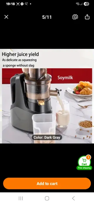 Extractor de Zumo Nuevo En Huesca..