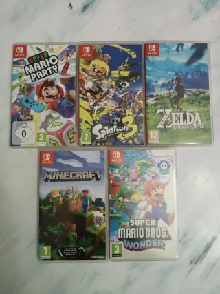 Nintendo Switch: Vari giochi