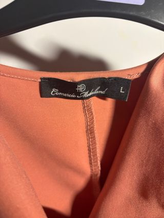 Vestido naranja Emanuela T. Talla L