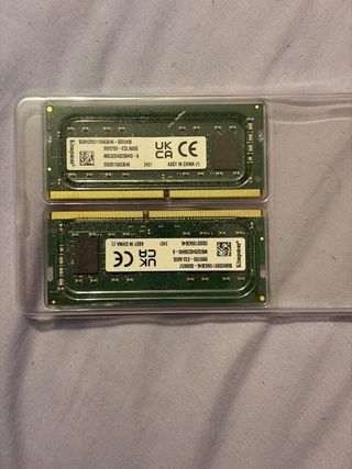 2x Kingston RAM DDR4 SODIMM