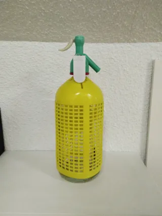 Sifón vintage Geiser con luz