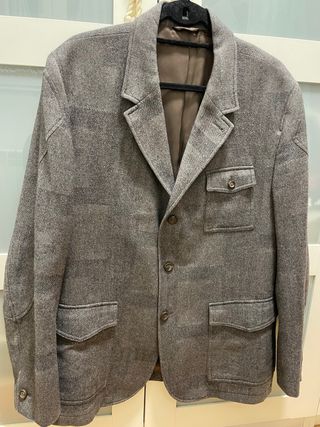 Americana Massimo Dutti marrones tostados