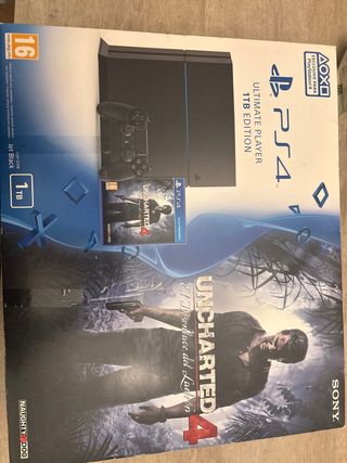 PS4 Edición Uncharted 4 1TB Jet Black