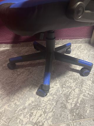 Silla Gamer Tequilo Negra y Azul