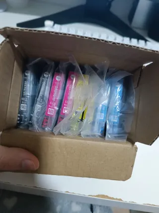 Lote 8 cartuchos tinta EPSON 502XL compatibles