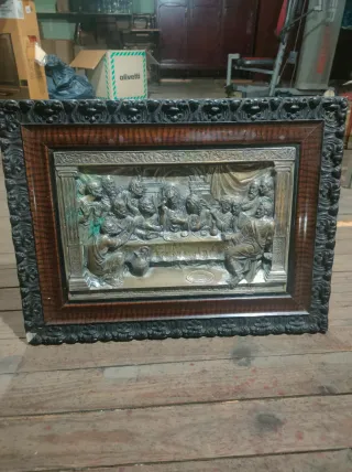 Cuadro Relieve La Última Cena