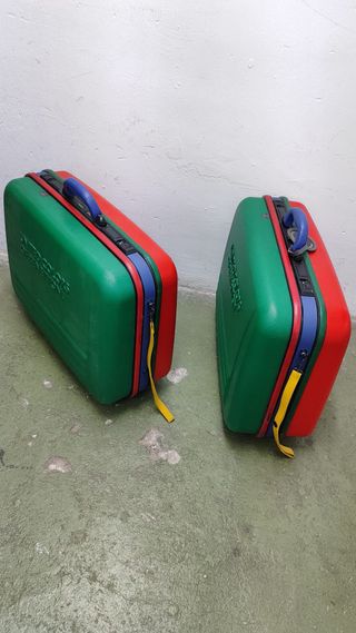 Maletas Vintage Benetton (Set de 2)