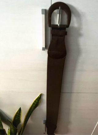 Jersey beige con cinturón