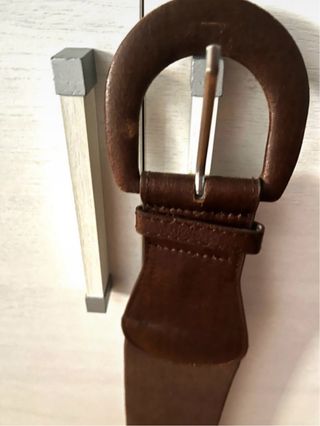 Jersey beige con cinturón