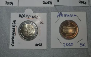 10 Monedas 2 Euros Sin Circular (SC)