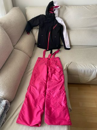 Conjunto esquí chaqueta y pantalón niña 12 años