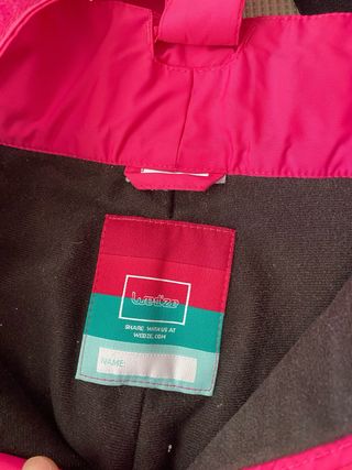 Conjunto esquí chaqueta y pantalón niña 12 años