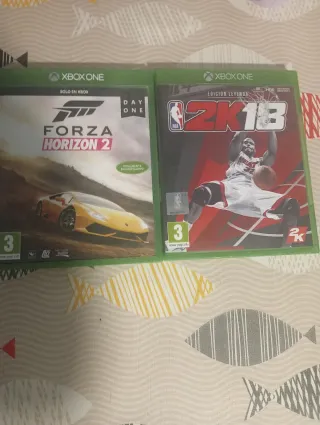 2 Juegos Xbox One: Forza Horizon 2 y NBA 2K18