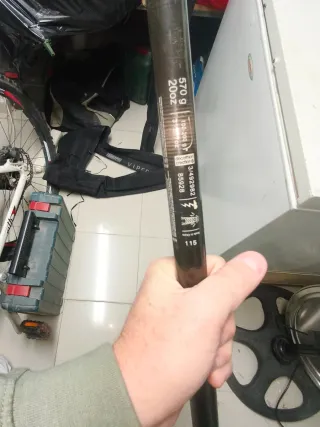 Caña de pesca surf casting tubular