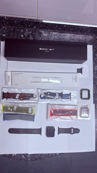 Apple Watch 3 Nike+ 42mm Caja Negra
