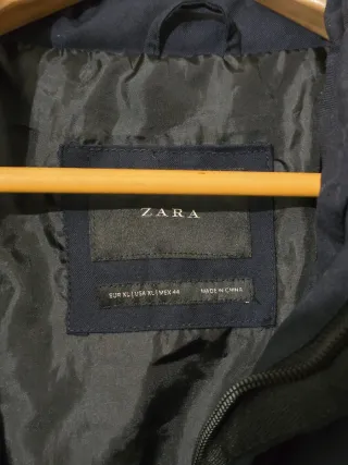 Casaco Zara Azul