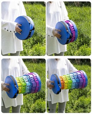 Taburete Plegable Portátil Multicolor