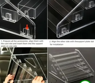 Expositor de gafas acrílico