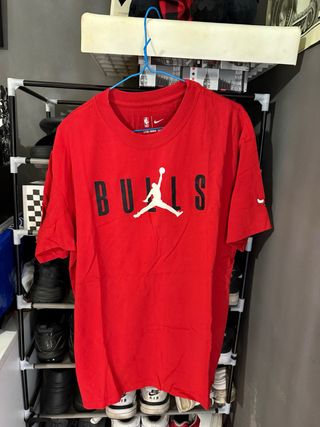 Camiseta Jordan Bulls Roja