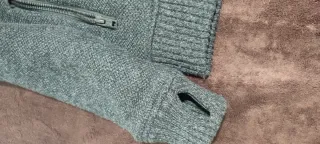 Abrigo Superdry Gris con Capucha