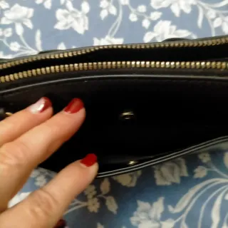 Bolso fiesta negro y dorado