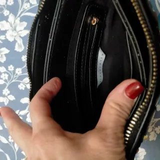 Bolso fiesta negro y dorado