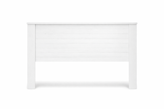 Cabecero de madera blanco