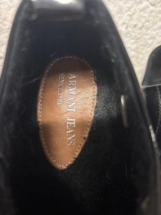 Scarpe Giorgio Armani donna nero lucido
