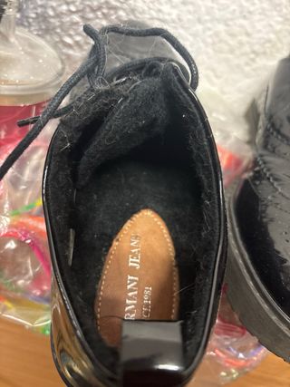 Scarpe Giorgio Armani donna nero lucido