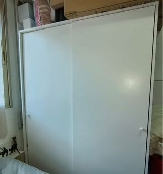 Armario Ikea Kleppstad Blanco 117x55x176